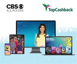 TopCashback - One Month of CBS All Access Freebie (Incent)(US)