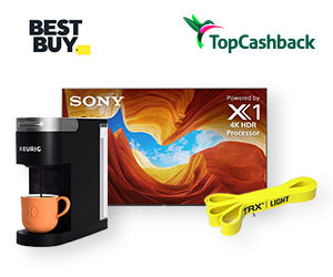 TopCashback - $10 off Best Buy (Incent)(US,CA)