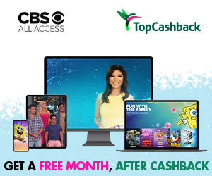 TopCashback - Get One Month of CBS All Access for Free! (Incent)(US)
