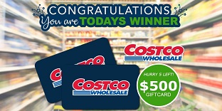 Just Prizes - $500 Costco Giftcard (US)