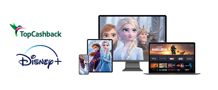 TopCashback - One Month of Disney+ Freebie (Incent)(US)