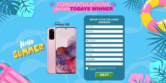 Total Access - Samsung S20 Sweepstakes (US)