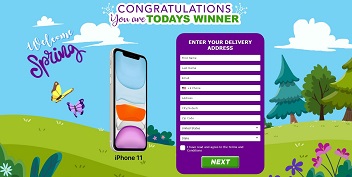 Just Prizes - iPhone 11 Spring (US)